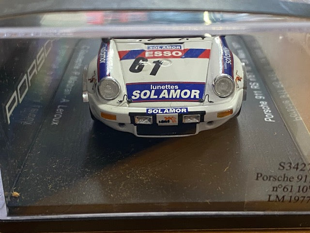 Porsche 911 RS  #61 -10th Le Mans 1977 -Christian Gouttepifre  Philippe Malbran  Alain Leroux