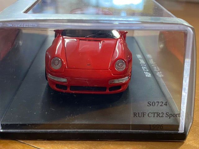 PORSCHE 993 RUF CTR 2 SPORT 1996 Rouge Ref S0724