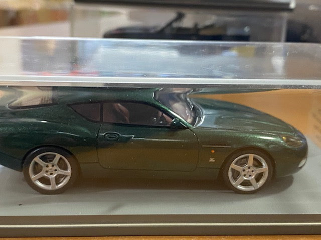 ASTON MARTIN DB7 Zagato Vert 2003 Ref S0375  ( SANS CARTONNAGE )