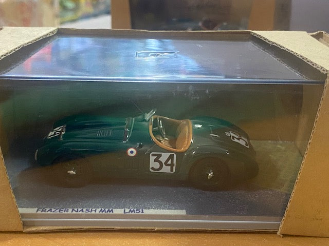 FRAZER NAASH MM #34 Le Mans 1951- 19th- Richard Stoop  Peter Wilson Ref BZ114