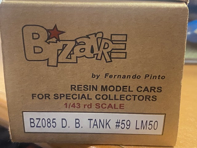 D.B. TANK  PANHARD # 59  Le Mans 1950 - Georges Guyot  André Chaussat Ref BZ085