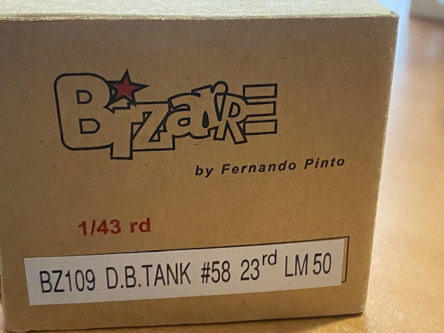 D.B.TANK PANHARD #58 Le Mans 1950-23rd René Bonnet  Élie Bayol Ref BZ109