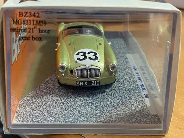 MG TWIN CAM # 33 Le Mans 1959- Ted Lund  Colin Escott Ref BZ342