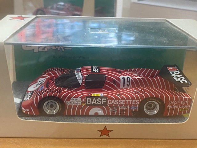 SAUBER SMS C6 FORD #19 Le Mans 1982- Walter Brun  Siegfried Müller Jr.Ref BZ438