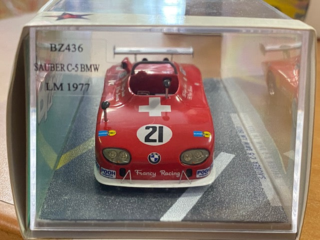 SAUBER C5 BMW #21 Le Mans 1977- Eugen Strähl  Peter Bernhard Ref BZ436