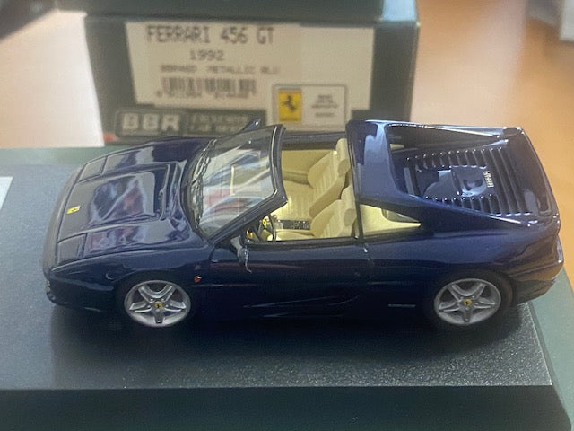RARE FERRARI F355 GTS 1994 Métallic Blue Ref BBR70C