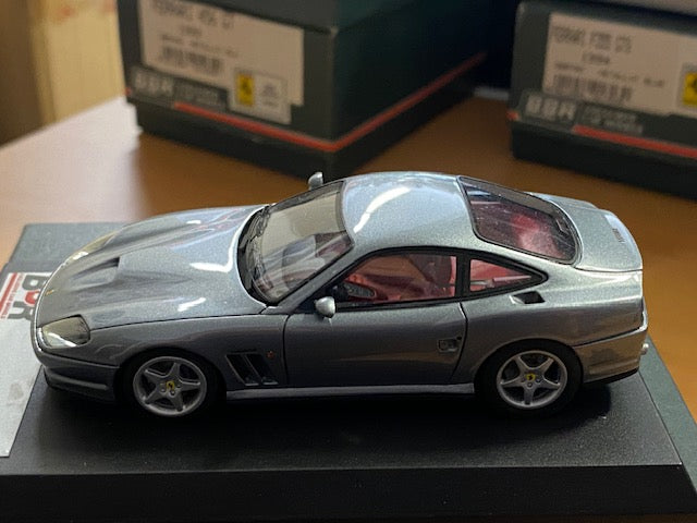 RARE FERRARI 550 MARANELLO 1996 Titanium Grey Ref BBR90C