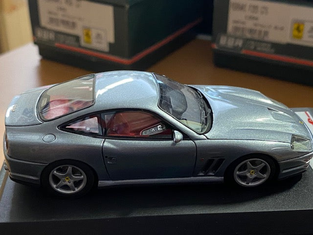 RARE FERRARI 550 MARANELLO 1996 Titanium Grey Ref BBR90C