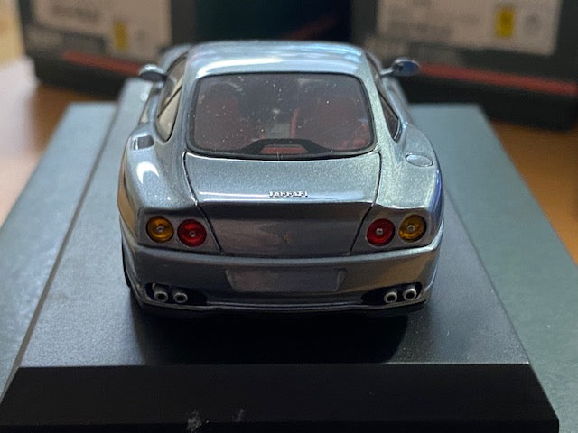 RARE FERRARI 550 MARANELLO 1996 Titanium Grey Ref BBR90C