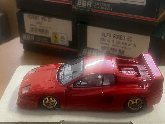 RARE FERRARI TESTAROSSA Koenig 1988 Rouge Ref BBR20