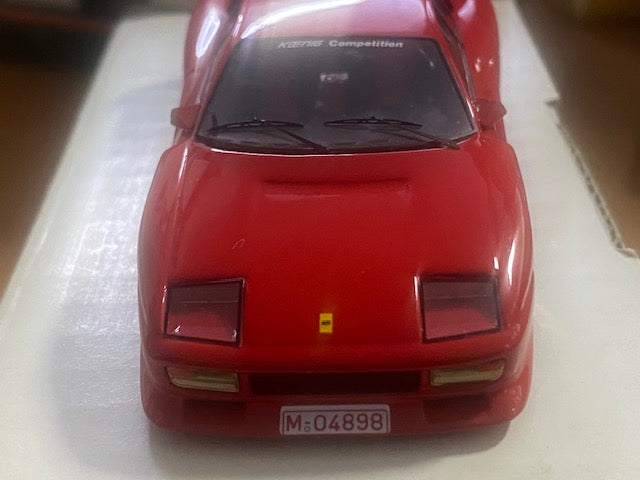 RARE FERRARI TESTAROSSA Koenig 1988 Rouge Ref BBR20