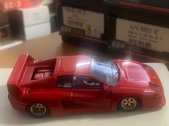 RARE FERRARI TESTAROSSA Koenig 1988 Rouge Ref BBR20
