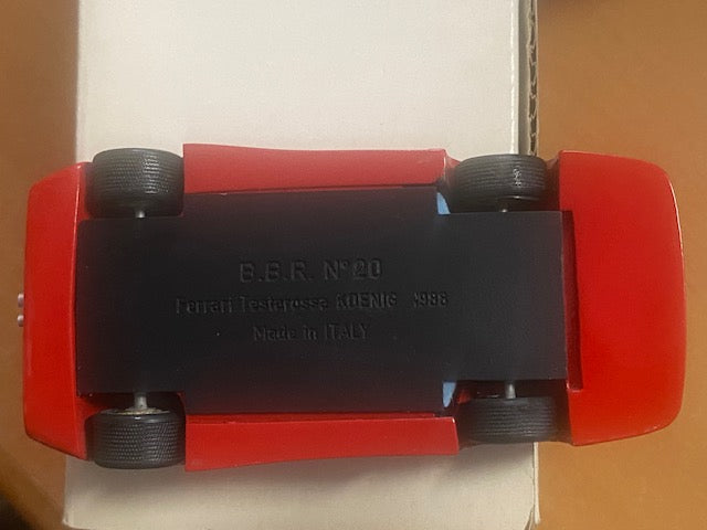 RARE FERRARI TESTAROSSA Koenig 1988 Rouge Ref BBR20