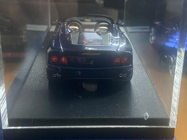 RARE Ferrari 360 Modena Spyder 2000 Blue Mica Ref BBR136A