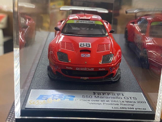RARE Ferrari 550 Maranello GTS #88 class winner Le Mans 2003 -10rd - Tomáš Enge  Peter Kox  Jamie Davies BG246