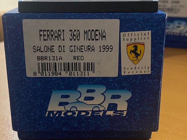 RARE FERRARI 360 MODENA 1999 Rouge Ref 131A