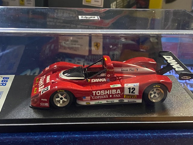 RARE FERRARI 333 SP/98 #12 Le Mans 1998 Ed.N° 039/100 -8rd-  Wayne Taylor  Eric van de Poele  Fermín Vélez   Ref BG161
