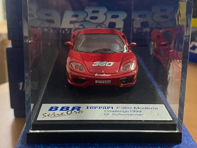 RARE FERRARI F360 CHALLANGE 1999 M.SCHUMACHER BG192