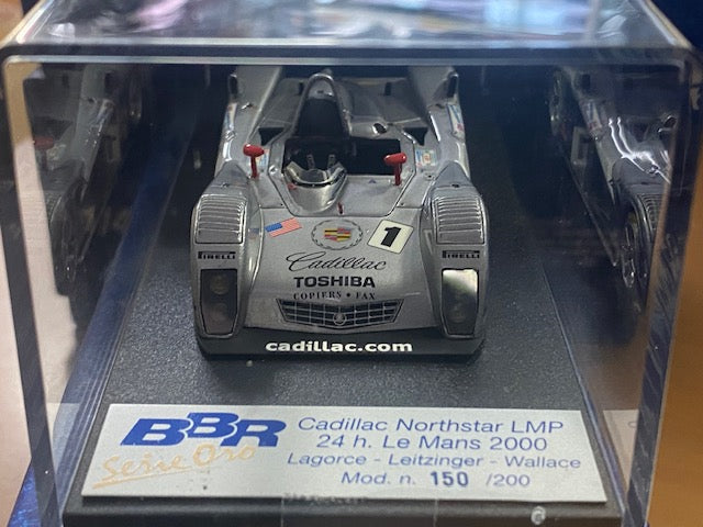 RARE CADILLAC NORTHSTAR LMP #1  Le Mans 2000 -21rd- Ed. N° 150/200 6Franck Lagorce  Butch Leitzinger  Andy Wallace Ref BG206
