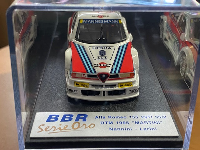 RARE Alfa Roméo 155 V6GTI 95/2 DTM 1995 MARTINI -Naninni- Larini