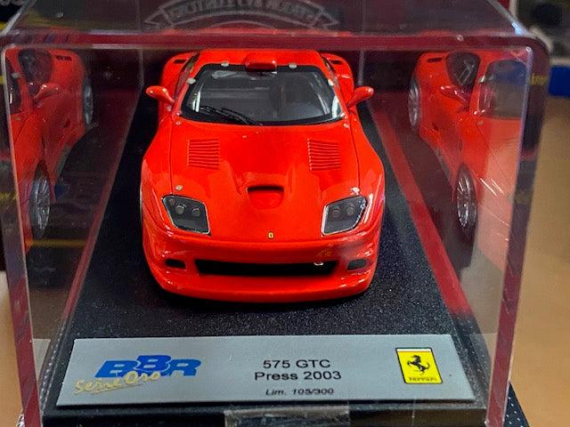 RARE Ferrari 575 GTC Fia GT 2003 Présentation Presse 6 Ed. N°105/300  Ref BG249