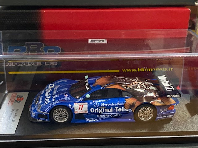 RARE MERCEDES CLK-GT Oschesleben 1998 #11 ORIGINAL TEILE Ed. N° 119/200 Ref EX05