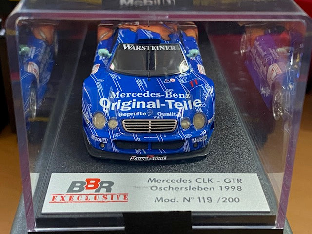 RARE MERCEDES CLK-GT Oschesleben 1998 #11 ORIGINAL TEILE Ed. N° 119/200 Ref EX05