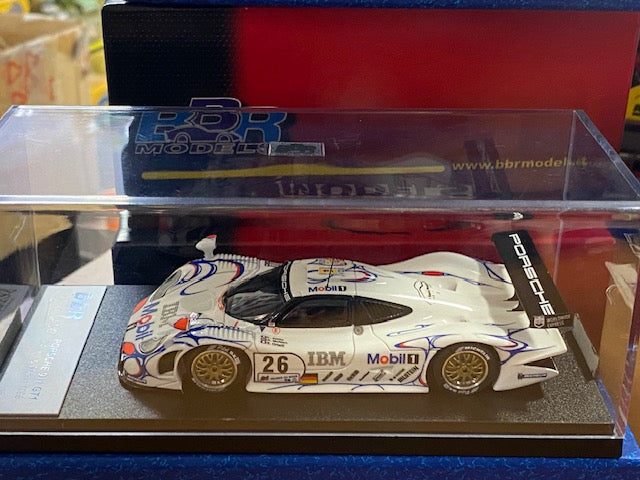 RARE PORSCHE 911 GT1 #26 Winner Le Mans 1998 - Laurent Aïello  Allan McNish  Stéphane Ortelli Ref BG163