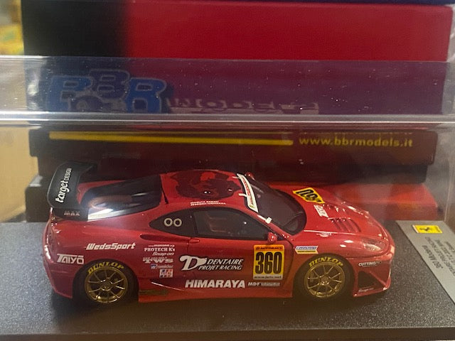 RARE FERRARI 360 Mdena DENTAIRE PROJET RACING Japan J.C.T.C 2002 MINE #360 -S.Nishzawa-K.Sasaki  Ed. N°035/200 RefBG247