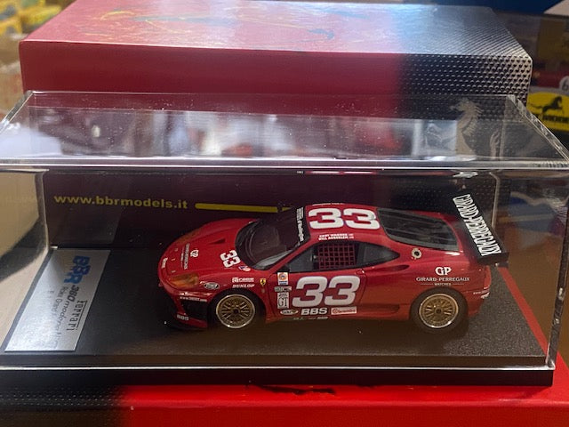 RARE FERRARI 360 modena N/GT Rolex Grand Am Serie 2002 #33 - BAuberlen-C.Wagner Lim.131/200 pcs Ref BG240