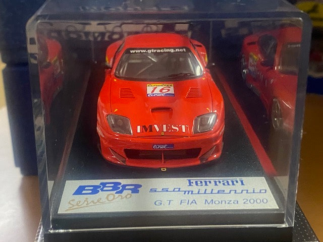 RARE FERRARI 550 MILLENIUM G.T. MONZA 2000  Ref BG205