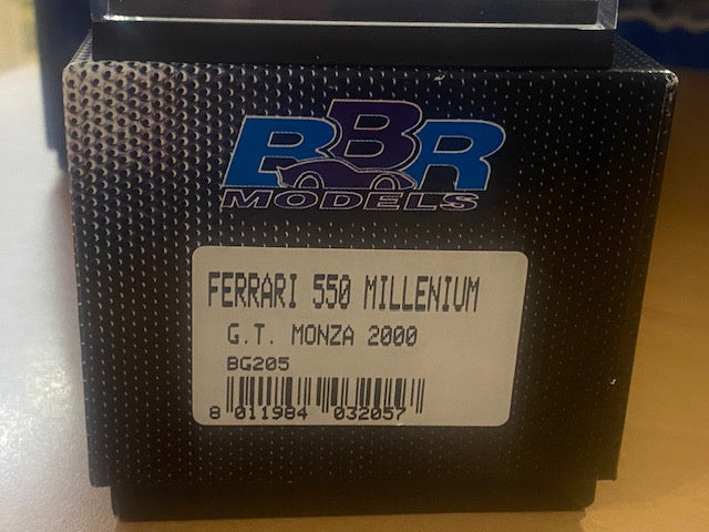 RARE FERRARI 550 MILLENIUM G.T. MONZA 2000  Ref BG205