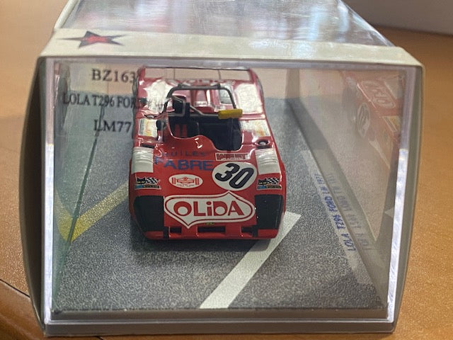 LOLA T296 FORD #30 Le Mans 1977 -  Georges Morand  Christian Blanc  Fréderic Alliot Ref BZ163