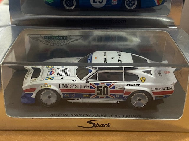 TRES RARE ASTON MARTIN AMV8 #50 Le Mans 1979 - Robin Hamilton  Mike Salmon  Dave Preece -Ref S0572