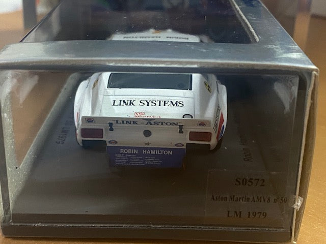 TRES RARE ASTON MARTIN AMV8 #50 Le Mans 1979 - Robin Hamilton  Mike Salmon  Dave Preece -Ref S0572