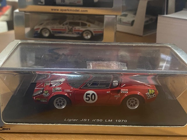 RARE LIGIER JS1 #50 Le Mans 1970 - Guy Ligier  Jean-Claude Andruet -Ref S0541