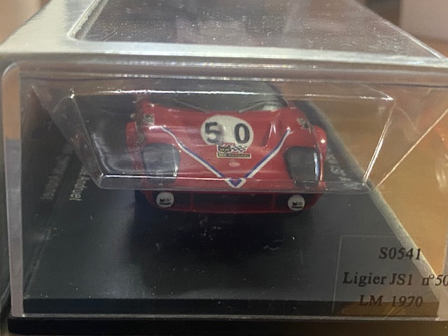 RARE LIGIER JS1 #50 Le Mans 1970 - Guy Ligier  Jean-Claude Andruet -Ref S0541