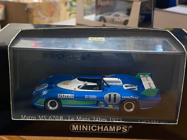 Matra MS 670B #11  Winner Le Mans 1973 - Henri Pescarolo  Gérard Larrousse -Ref 1973