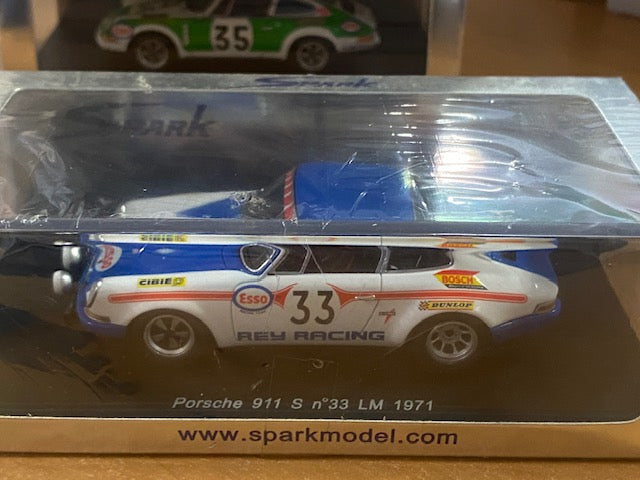Porsche 911 S, #33 Le Mans 1971  - Rey - Cassegrain- Ref S0892
