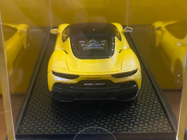 RARE Maserati MC 20 Giallo Genio 2020 Ref BBRC251D