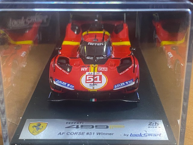 RARE  Ferrari AF Corse, #51  Winner Le Mans 2023 - Alessandro Pier Guidi James Calado  Antonio Giovinazzi  Ref LSLM162