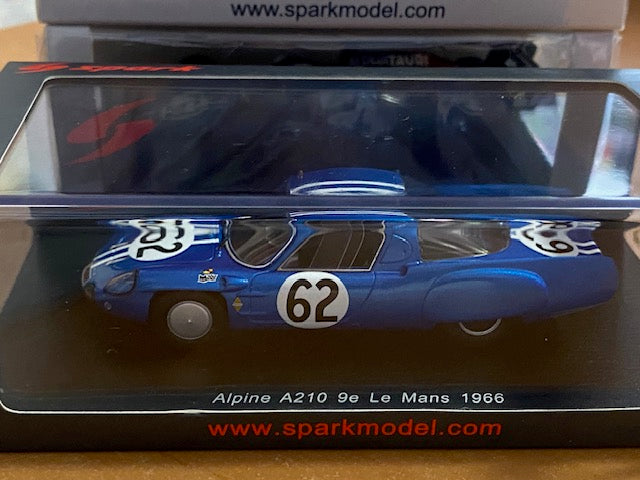 Alpine A210 9e Le Mans 1966 H.Grandsire-l.Cella Ref S5490