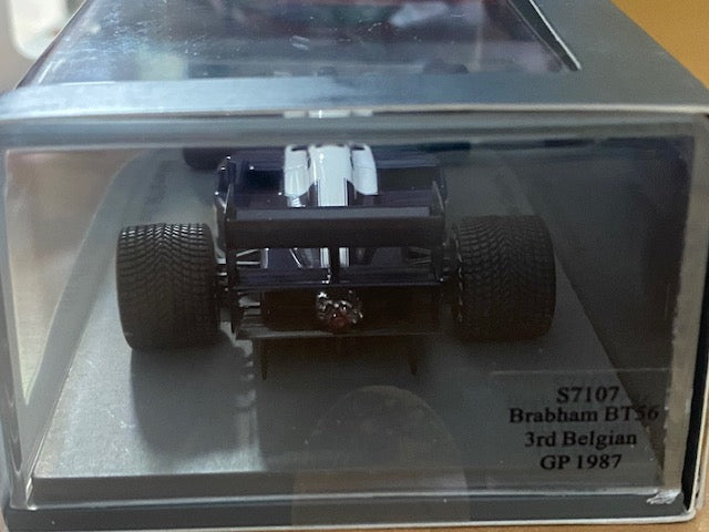 BRABHAM BT56 # 8 3ème GP Belgique 1987 - Andrea de Cesaris Ref S7107