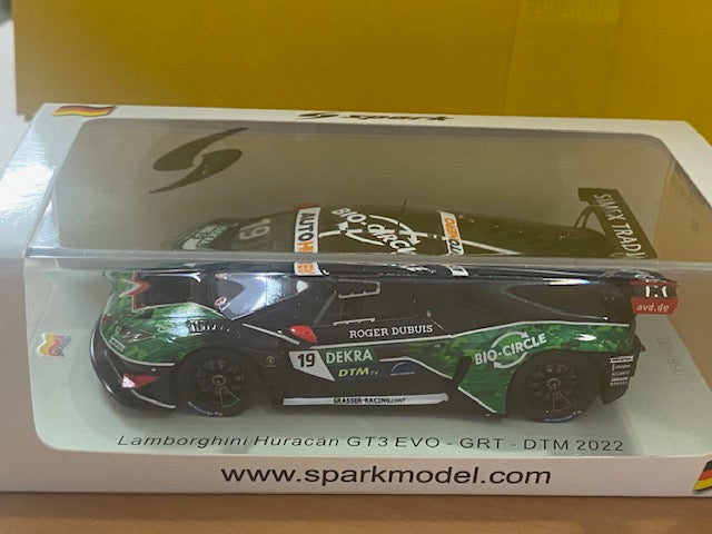 Lamborghini Huracan GT3 EVO GRT #19 DTM 2022 Rolf Ineichen Ref SG871