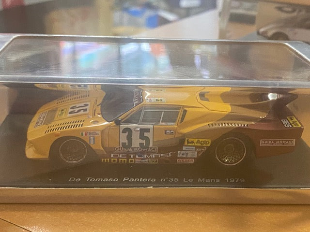 TRES RARE De Tomaso Pantera  #35 Le Mans 1979 - Brancatelli - Micangeli - Pietromarchi.Ref S0528
