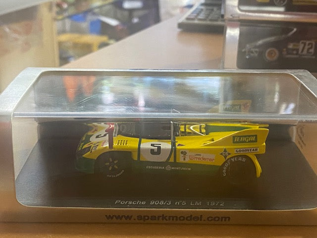 Porsche 908/3  #5 Le Mans 1972 -J.Fernandez-F.Torredemer-E.Baturone Ref S1983