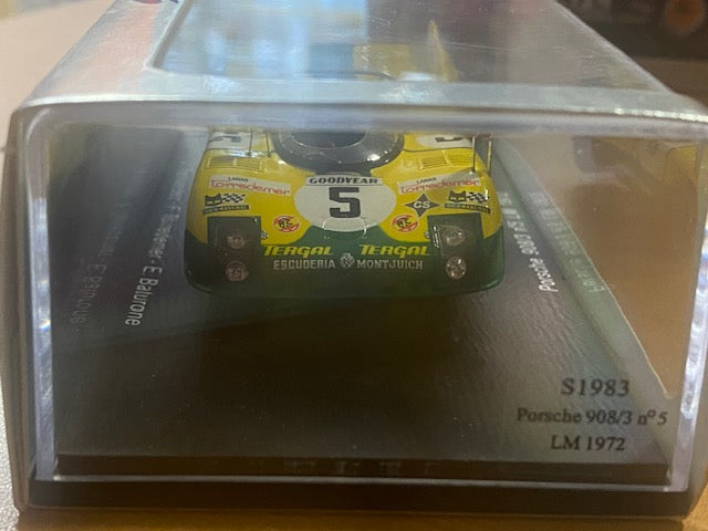 Porsche 908/3  #5 Le Mans 1972 -J.Fernandez-F.Torredemer-E.Baturone Ref S1983