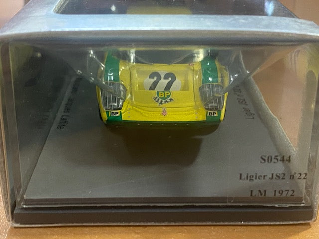 RARE LIGIER JS2 #22 LM 1972 -  Pierre Maublanc  Jacques Laffite Ref S0544