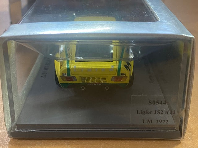 RARE LIGIER JS2 #22 LM 1972 -  Pierre Maublanc  Jacques Laffite Ref S0544