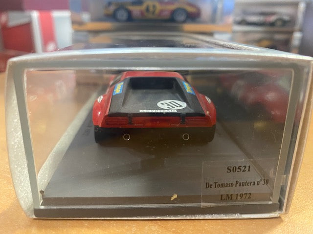 RARE De Tomaso Pantera #30 Le Mans 1972 - José Juncadella  Fernando de Baviera Ref S0521